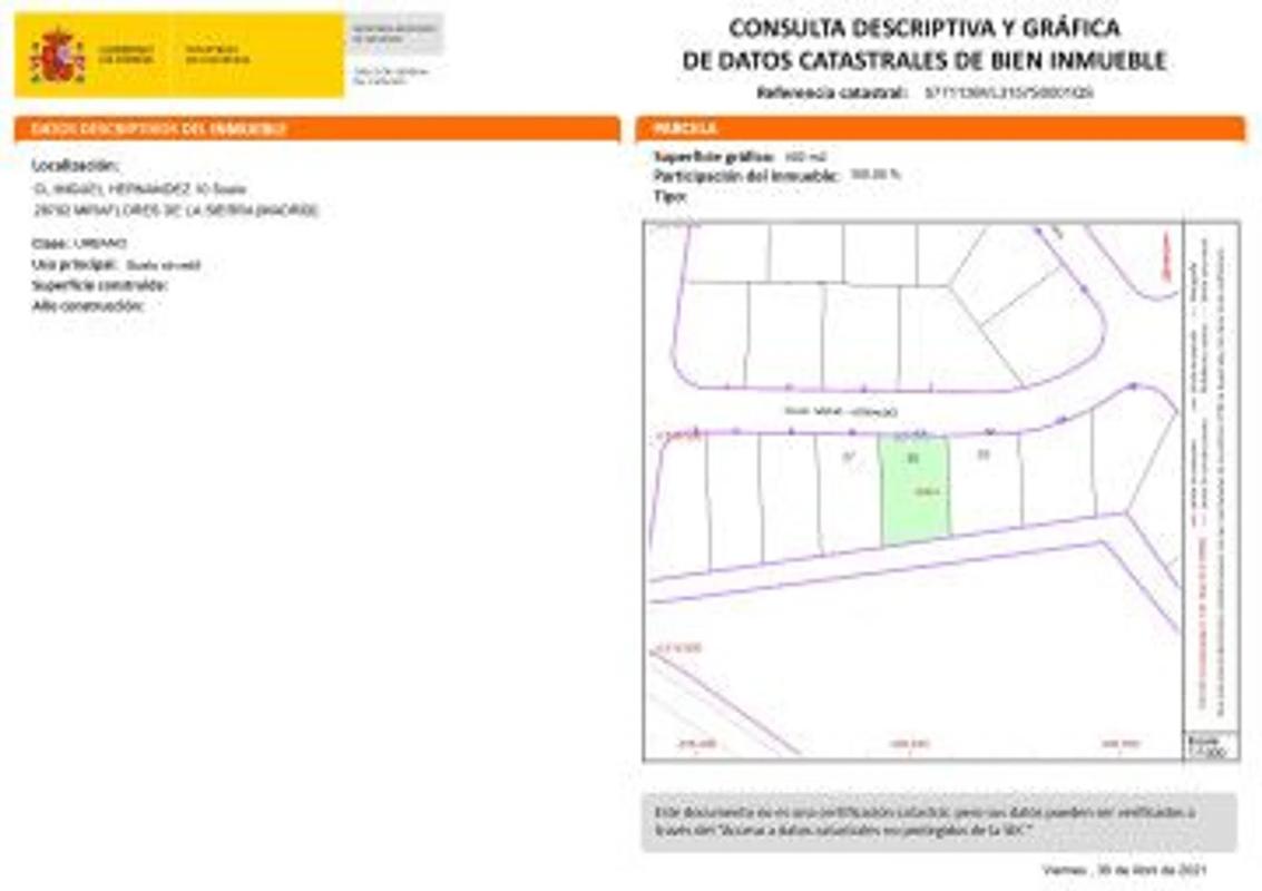 Land for sale in Miraflores de la Sierra, Madrid photo 1