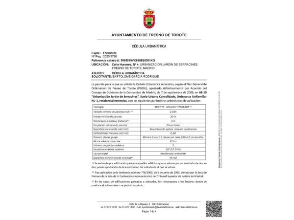 Terreno en Serracines photo 3