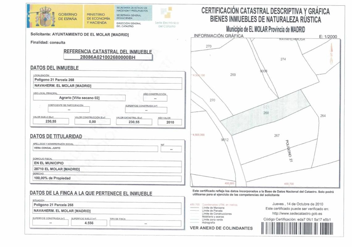 Terreno en venta en El Molar, Madrid photo 5