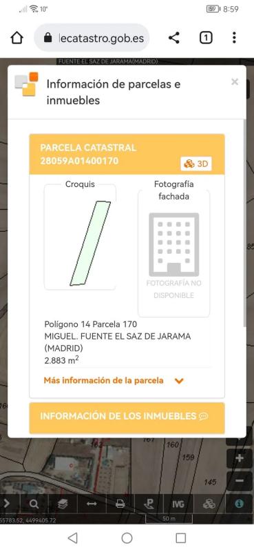 Terreno en venta en Fuente el Saz de Jarama, Madrid photo 2