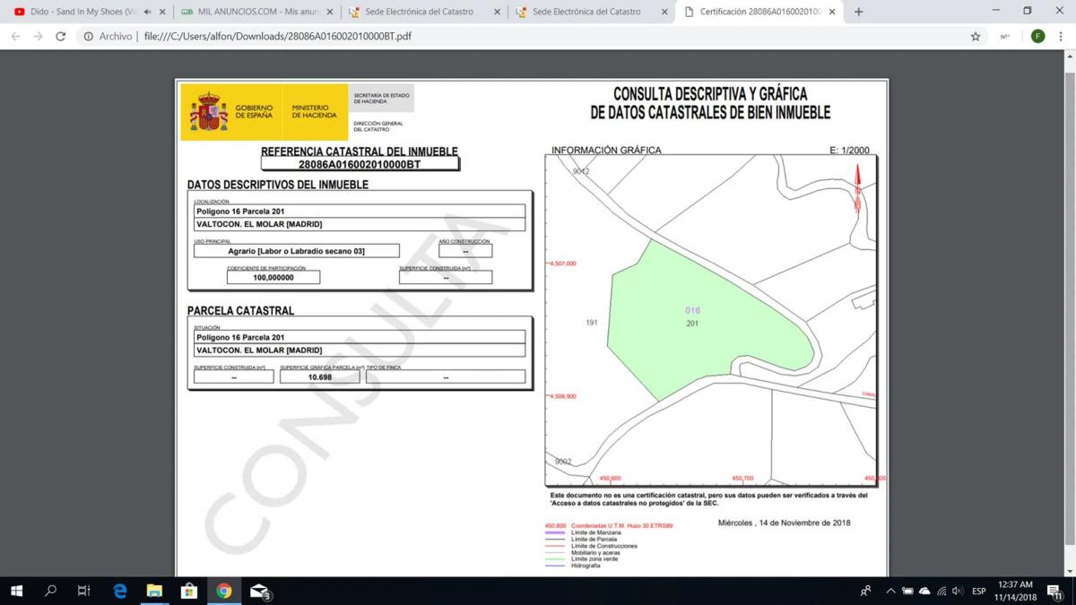 Terreno en venta en El Molar, Madrid photo 2