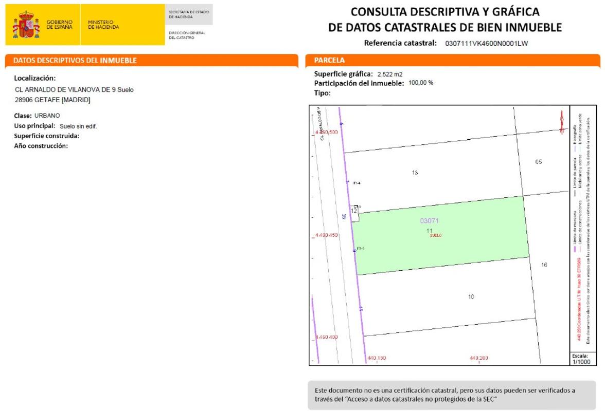 Terreno en venta en Getafe, Madrid photo 3
