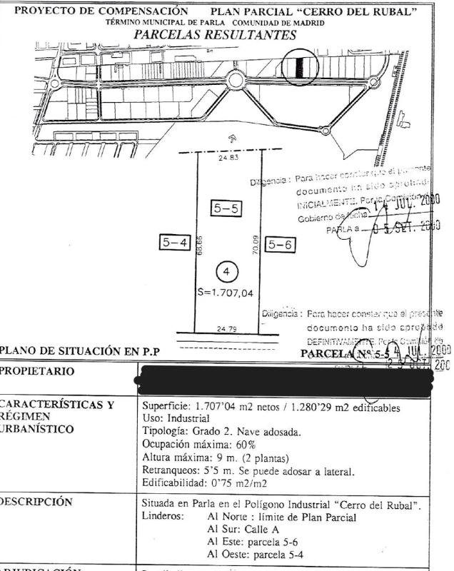 Участок земли на продажу в Парла, Мадрид photo 1