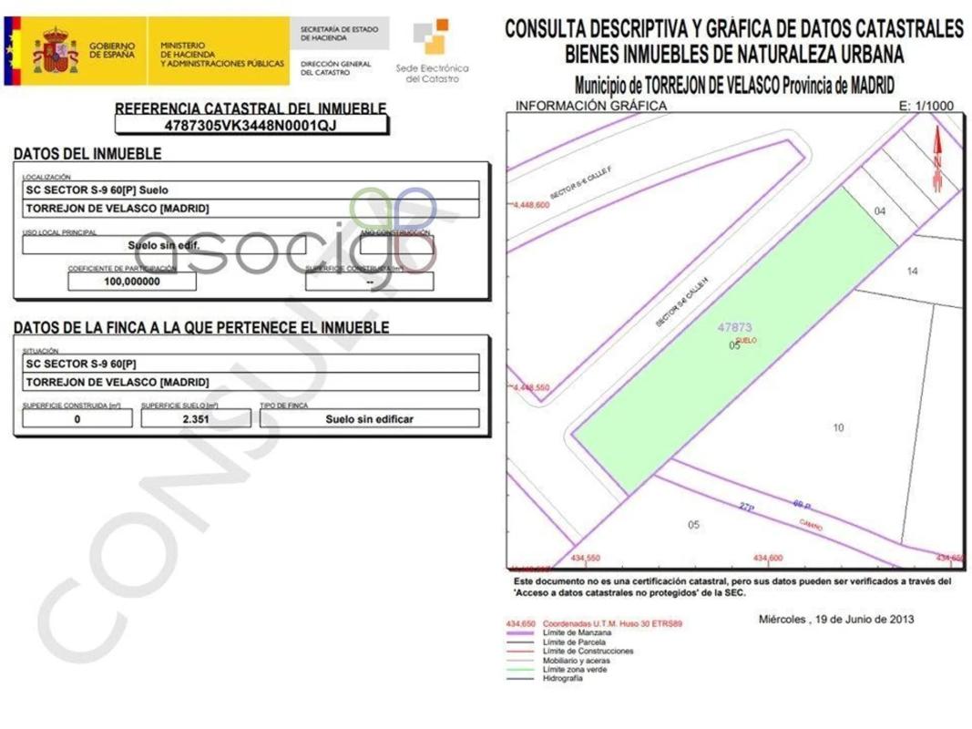 Terreno en venta en Torrejón de Velasco, Madrid photo 4