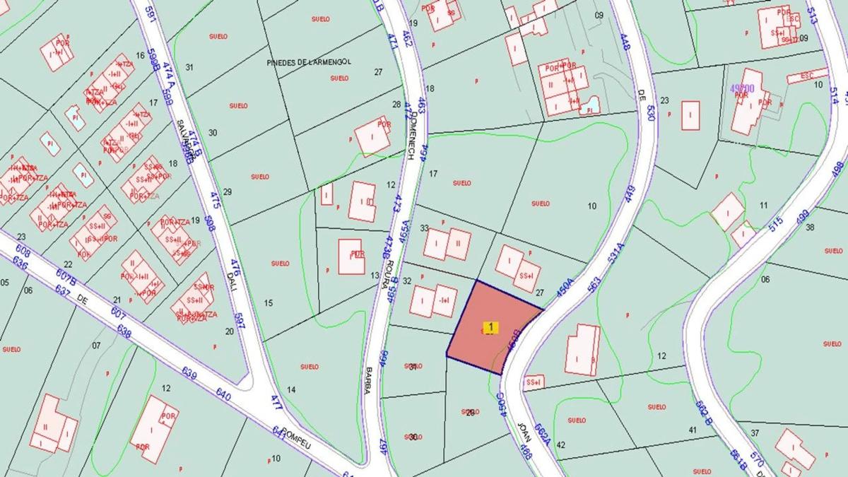 Land for sale in The Tower of Claramunt, Barcelona photo 1
