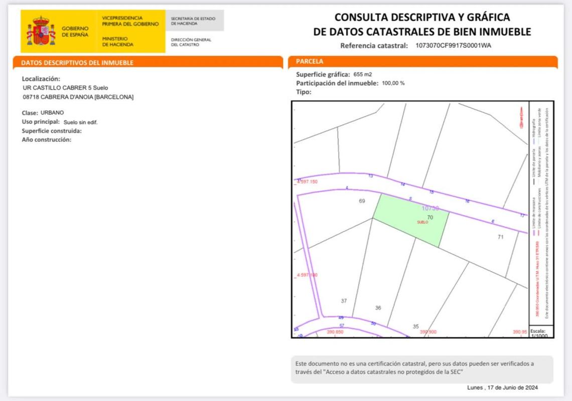 Land for sale in Cabrera de Anoia, Barcelona photo 2