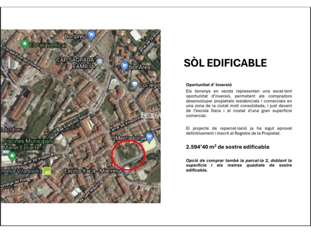 Land for sale in Manresa, Barcelona photo 2