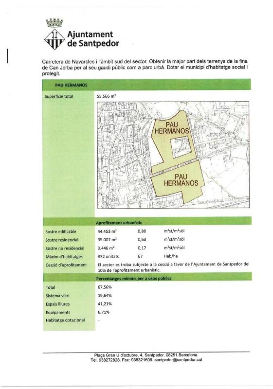 Terreno en venta en Santpedor, Barcelona photo 1