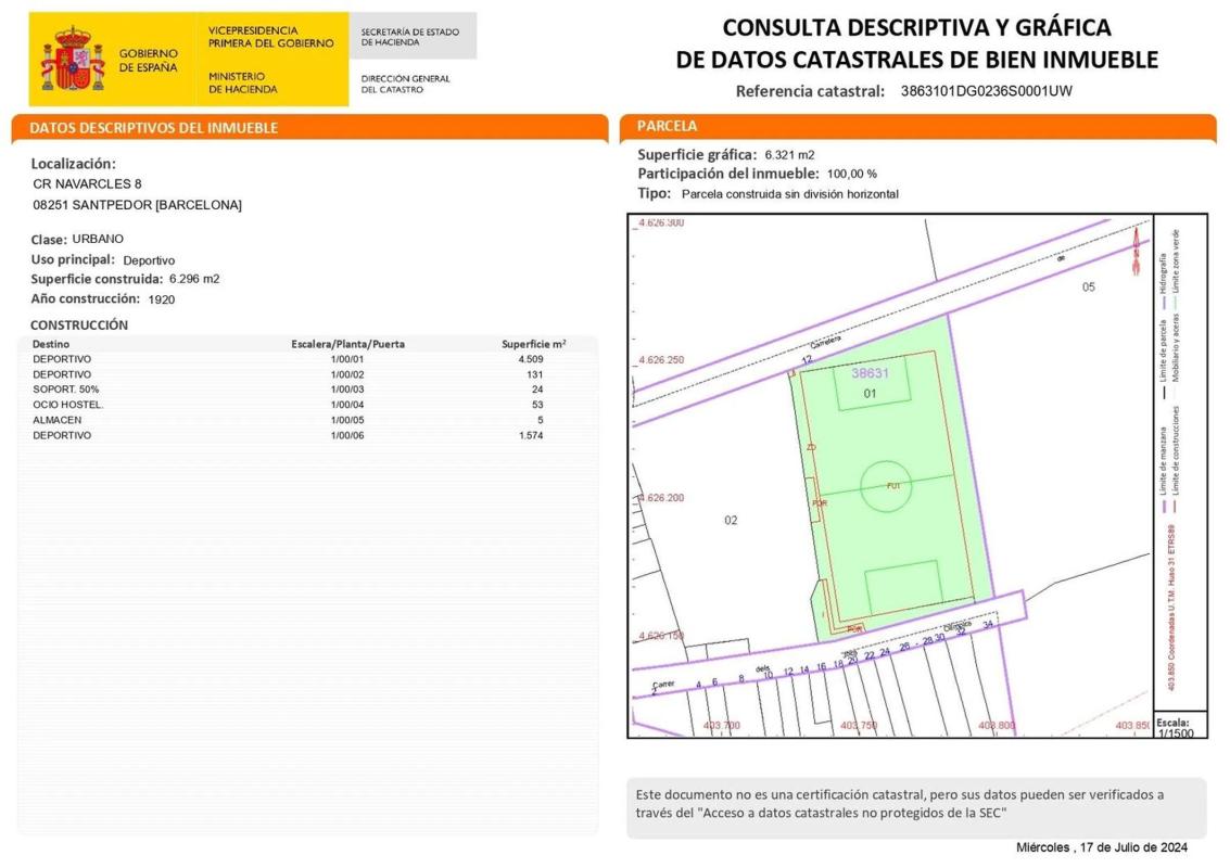 Terreno en venta en Santpedor, Barcelona photo 2