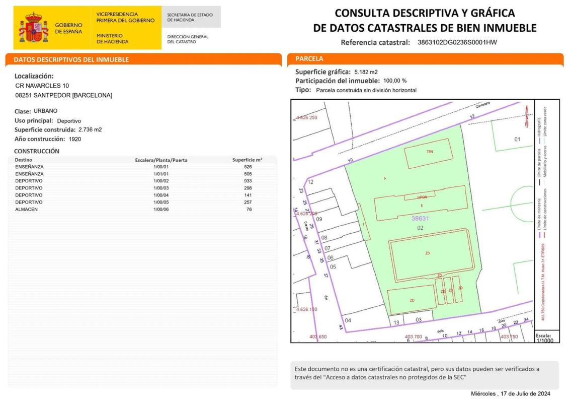 Terreno en venta en Santpedor, Barcelona photo 3