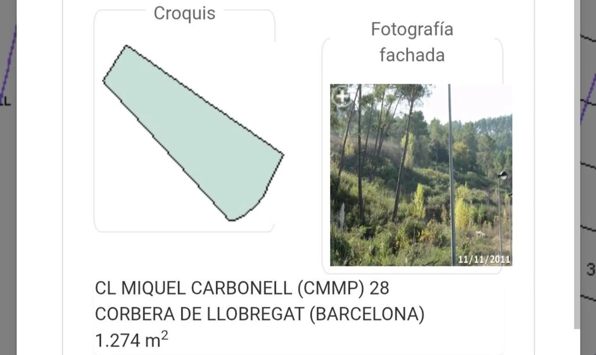 Terreno en venta en Corbera de Llobregat, Barcelona photo 2