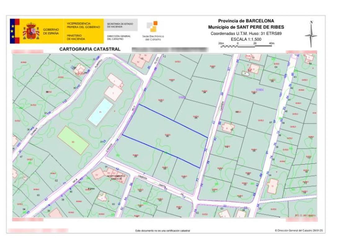 Terreno en venta en Vallirana, Barcelona photo 1