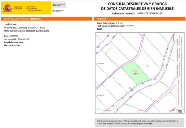 Terreno en Corbera de Llobregat photo 1