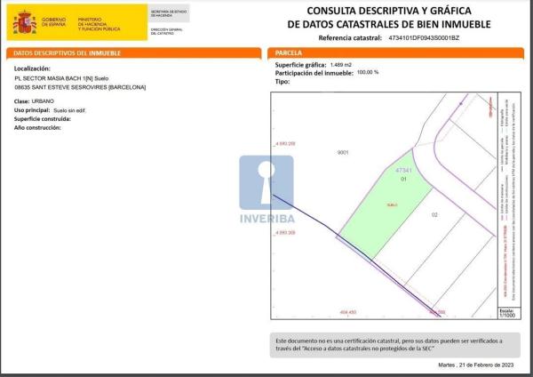 Terreno en plaza Sector Masia Bach photo 1