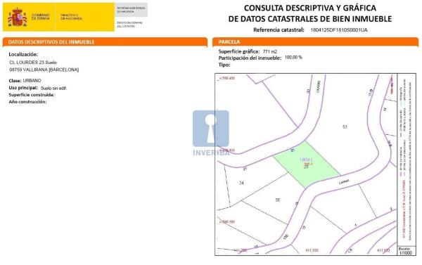 Terreno en calle Lourdes photo 2