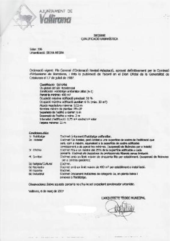 Land for sale in Vallirana, Barcelona photo 4