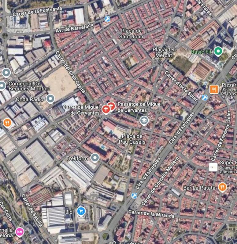 Terreno en venta en Cornellà de Llobregat, Barcelona photo 1