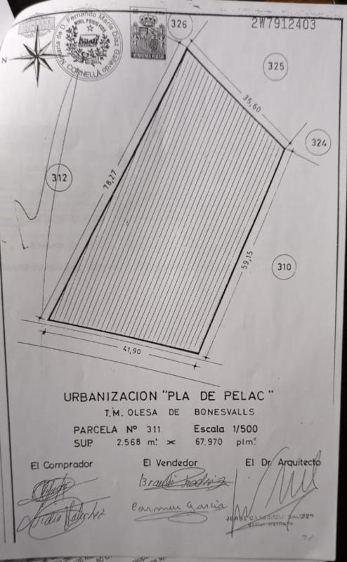 Terreno en venta en Olesa de Bonesvalls, Barcelona photo 5