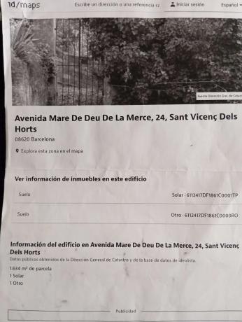 Terreno en avenida Mare de Déu de la Mercè, 24 photo 1