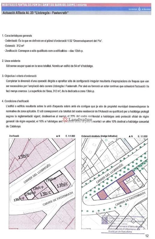 Land for sale in Barcelona, Barcelona photo 1