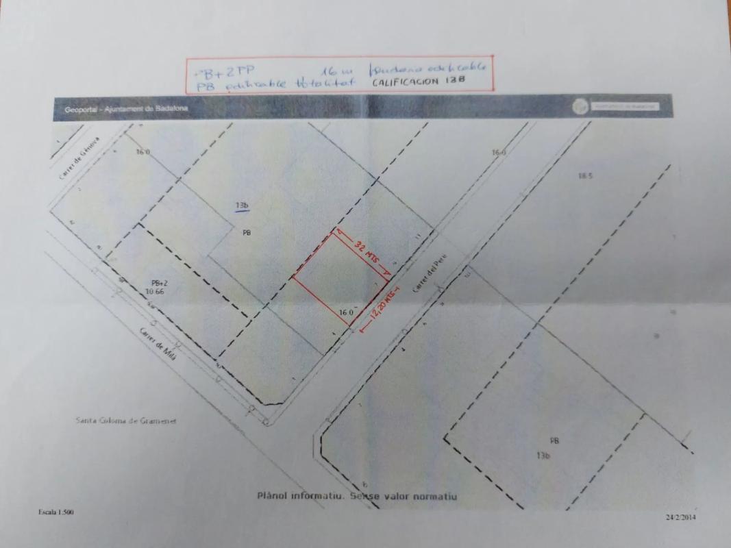 Land for sale in Santa Coloma de Gramenet, Barcelona photo 1