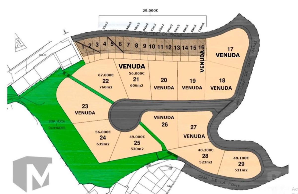 Land for sale in Borreda, Barcelona photo 1