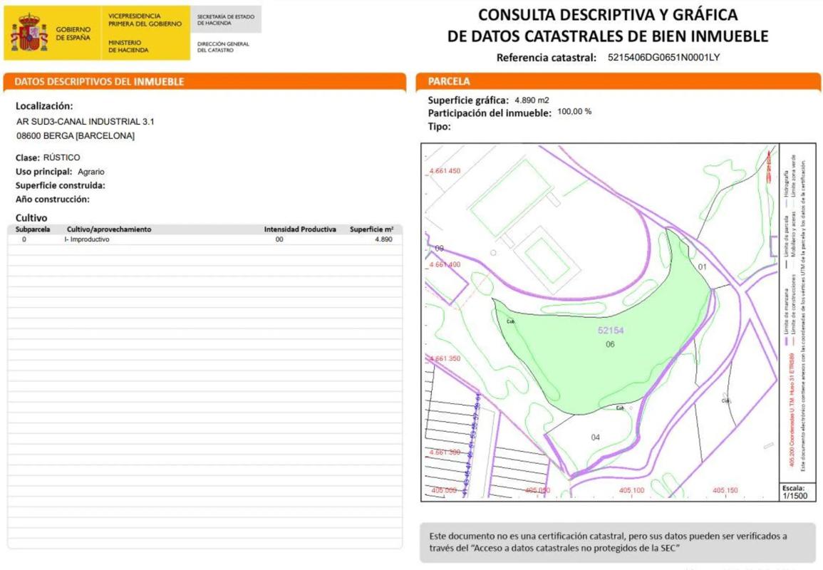 Land for sale in Berga, Barcelona photo 2