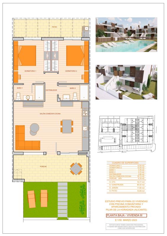 Недвижимость на продажу и в аренду в Испании plan 2