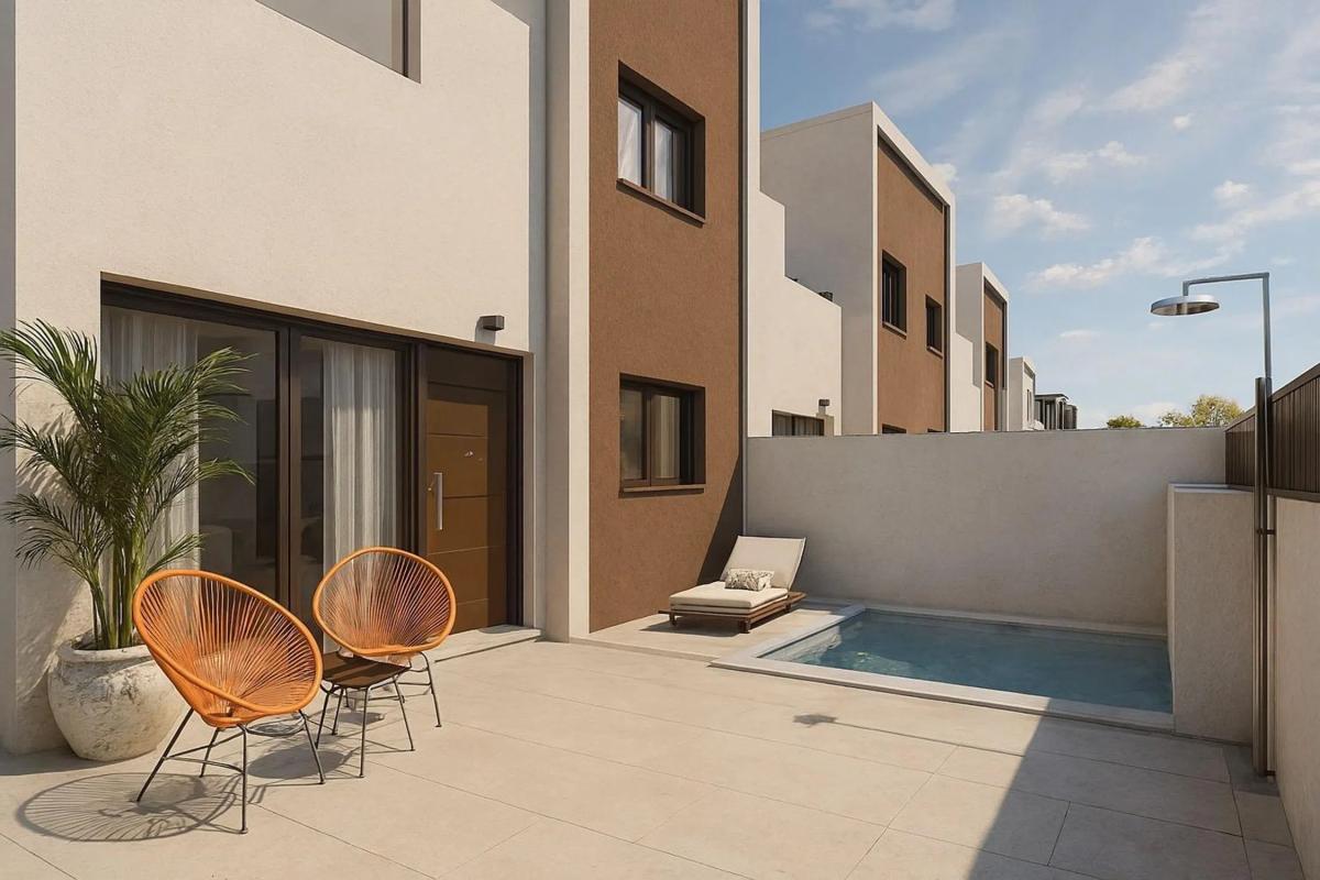 Nowa nieruchomość Chalet pareado w Pilar de la Horadada photo 2