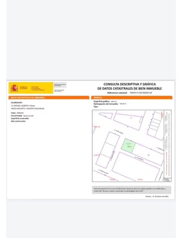 Terreno en venta en Puerto de Sagunto, Valencia photo 2