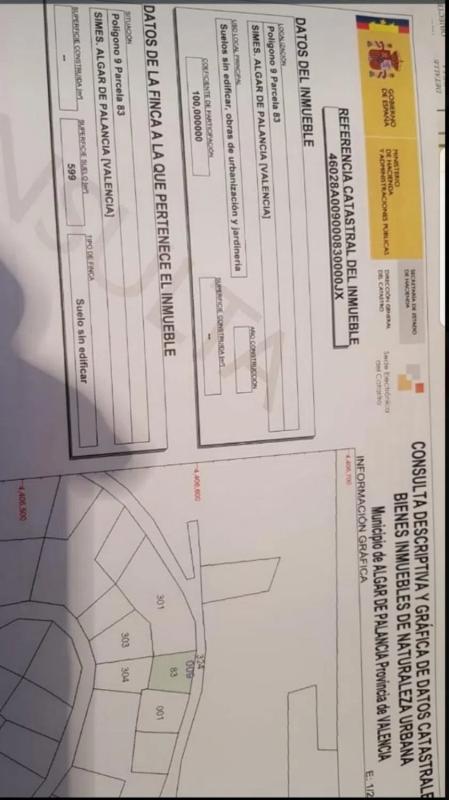 Terreno en venta en Algar de Palancia, Valencia photo 1