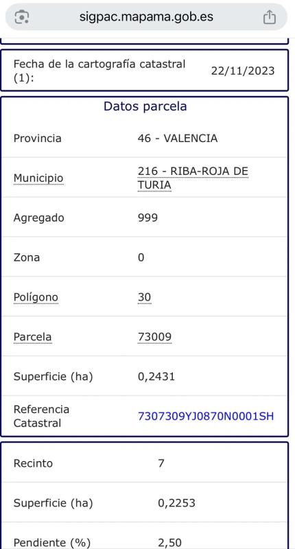 Terreno en venta en Riba-Roja de Túria, Valencia photo 2