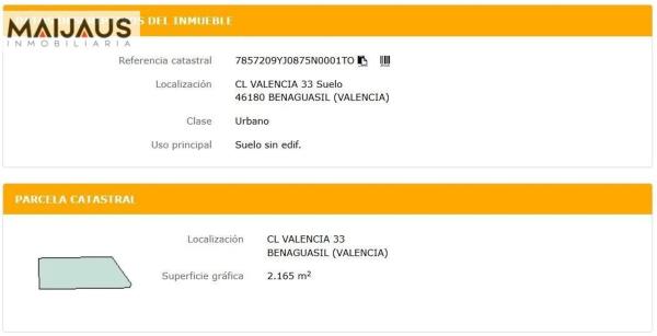 Terreno en Benaguasil photo 2