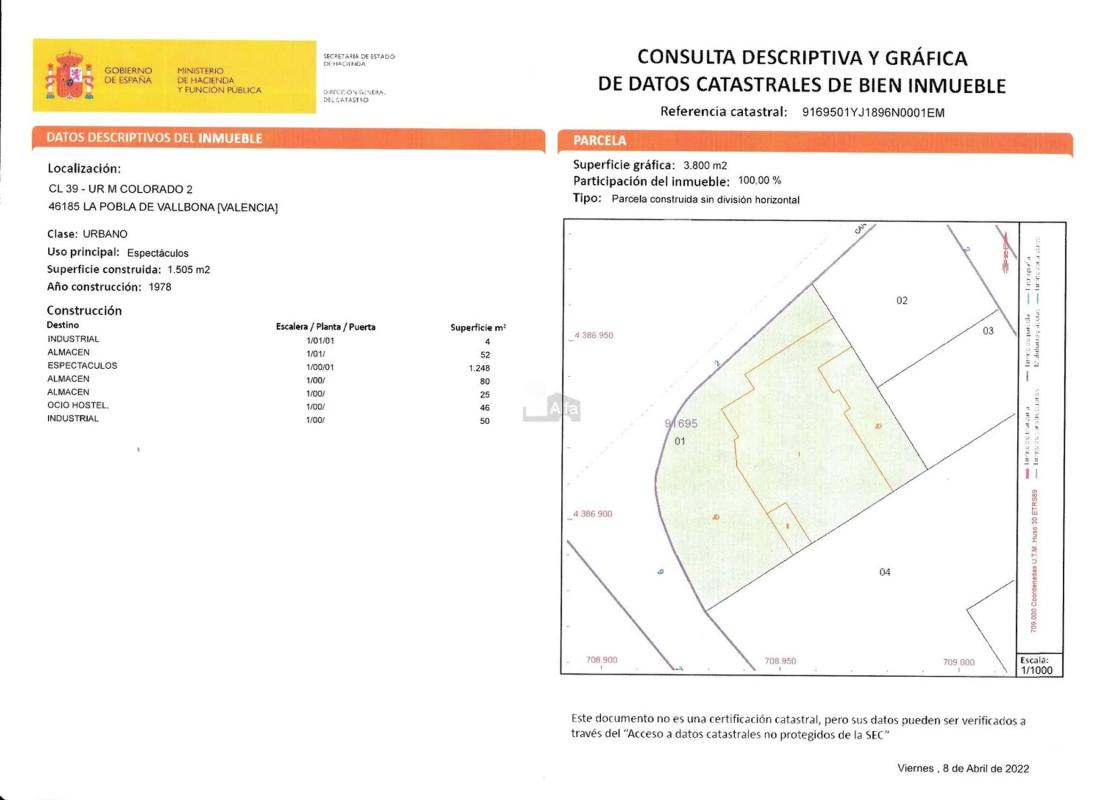 Land for sale in La Pobla de Vallbona, Valencia photo 2