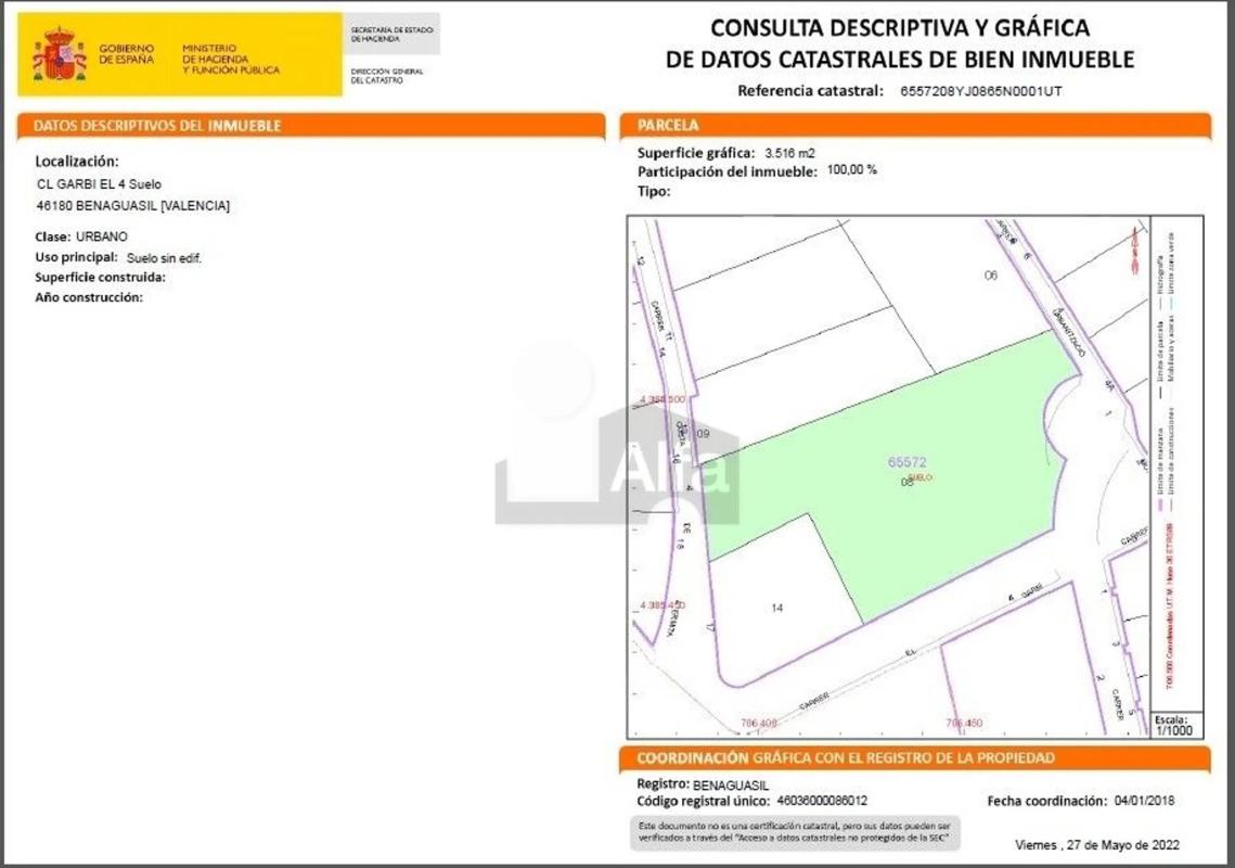 Terreno en venta en Benaguasil, Valencia photo 3