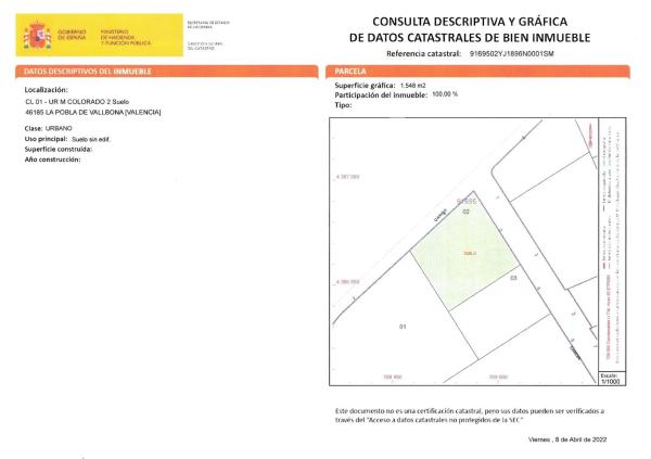 Terreno en Rascanya photo 1