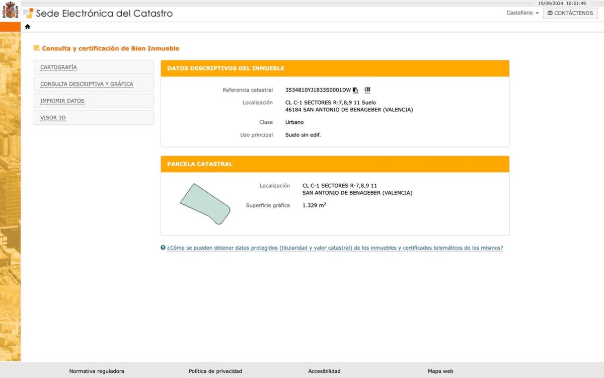 Участок земли на продажу в Сан-Антонио-де-Бенахевер, Валенсия photo 5