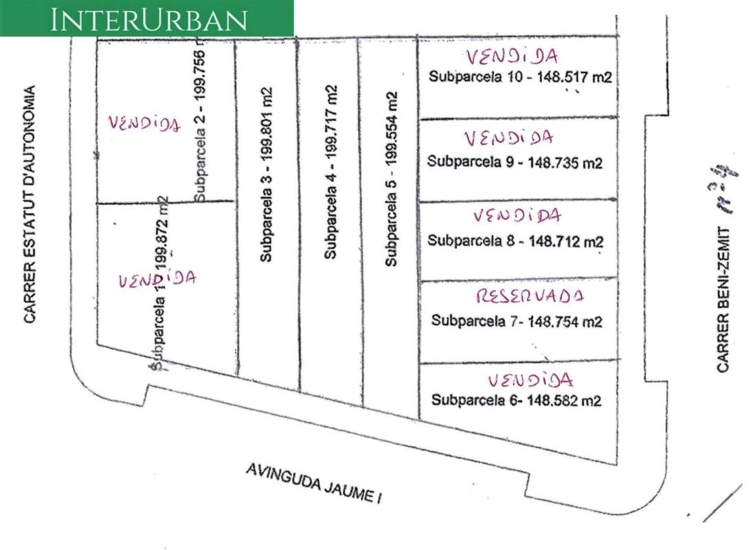Terreno en venta en Benisano, Valencia photo 3