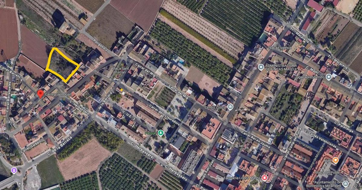 Участок земли на продажу в Бонрепос и Мирабелл, Валенсия photo 1