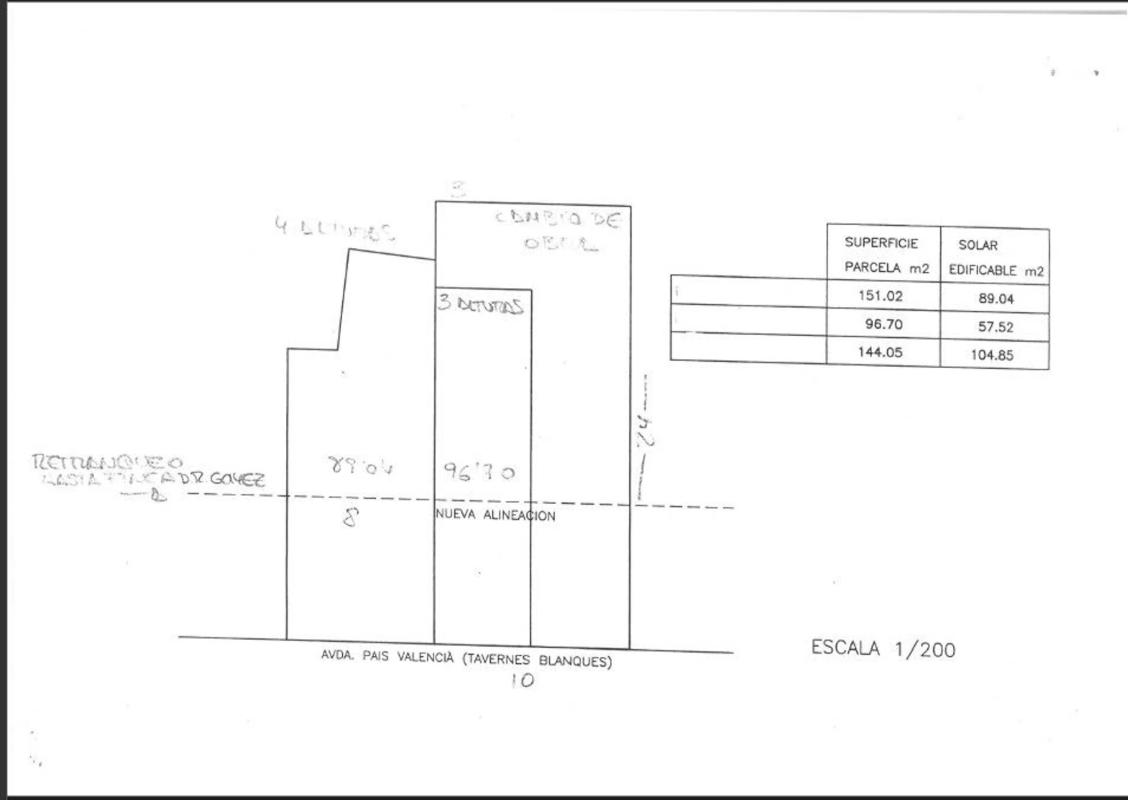 Land for sale in Tavernes Blanques, Valencia photo 1