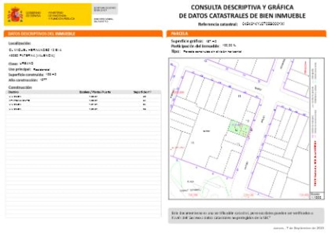 Land for sale in Paterna, Valencia photo 1