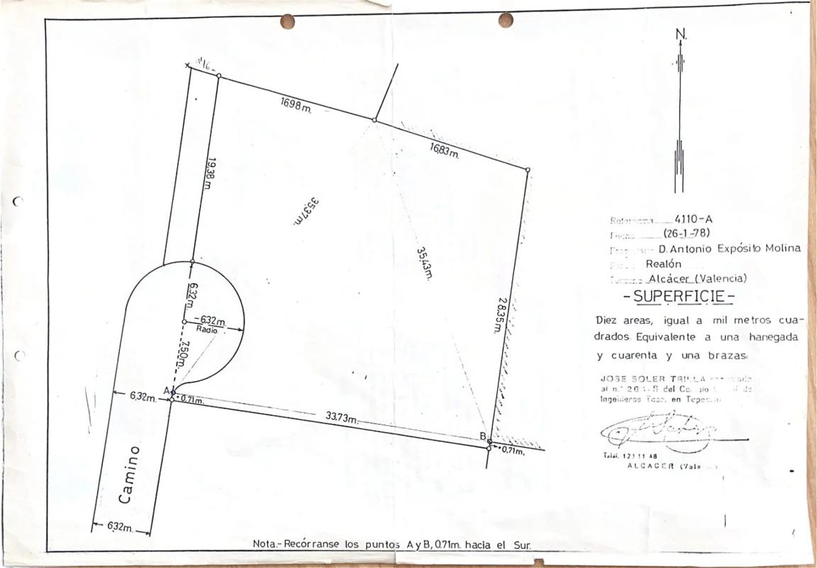 Land for sale in Picassent, Valencia photo 1