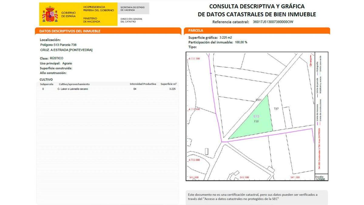 Terreno en venta en A Estrada, Pontevedra photo 2