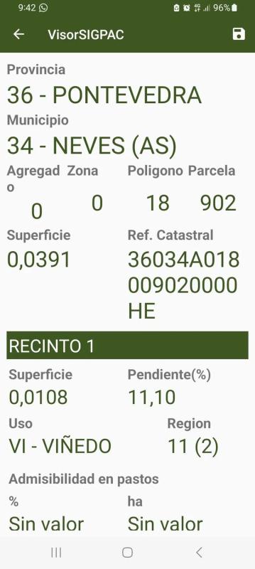 Terreno en venta en As Neves, Pontevedra photo 2
