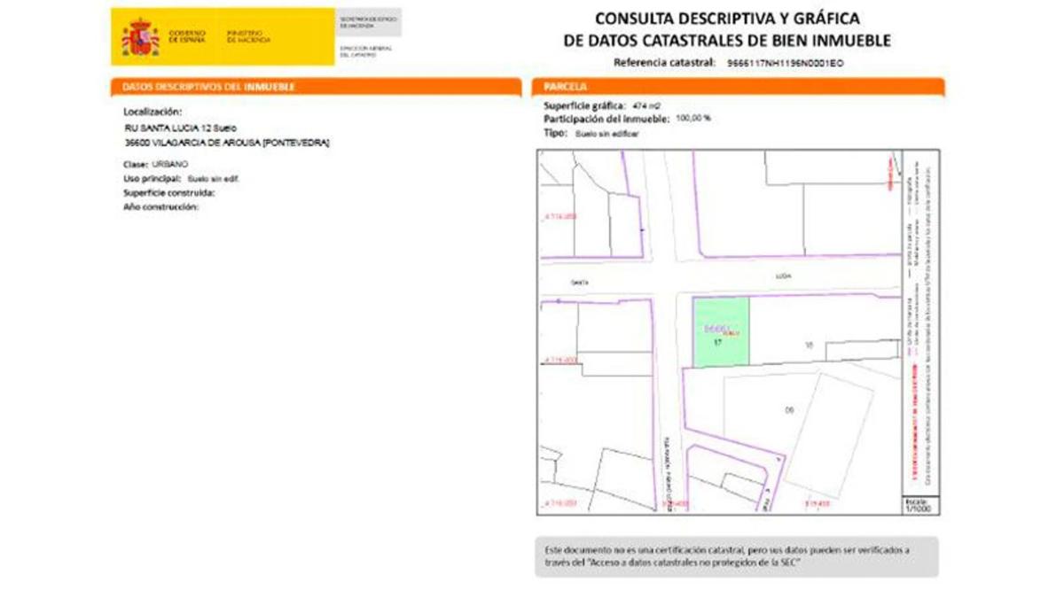Terreno en venta en Vilagarcía de Arousa, Pontevedra photo 2