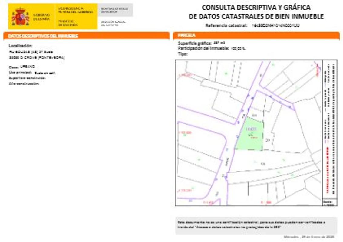 Terreno en venta en O Grove, Pontevedra photo 1