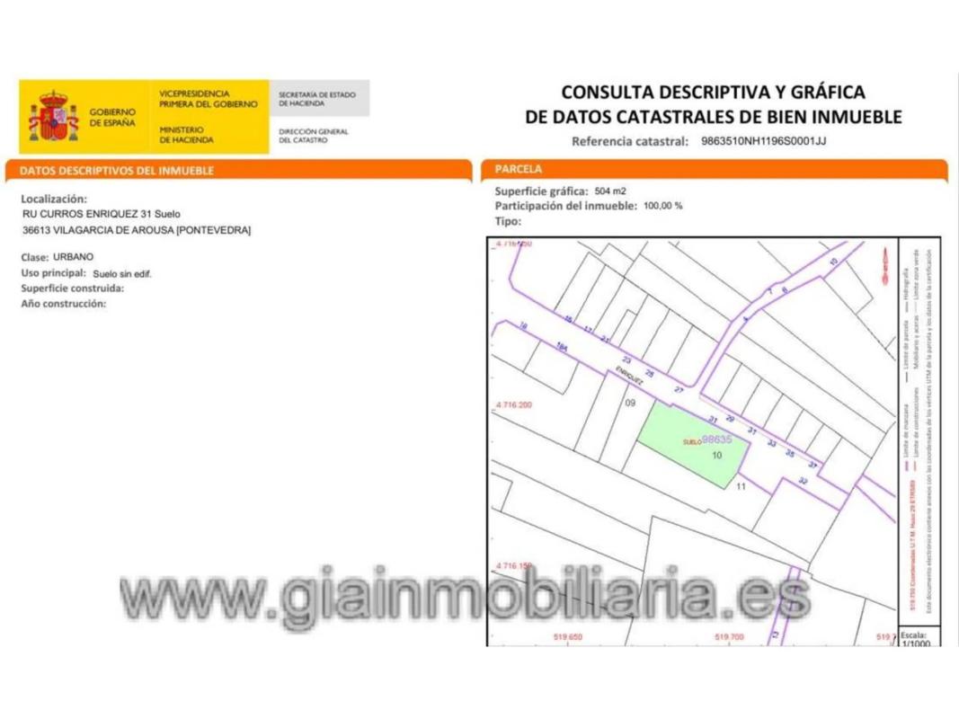 Terreno en venta en Vilagarcía de Arousa, Pontevedra photo 3