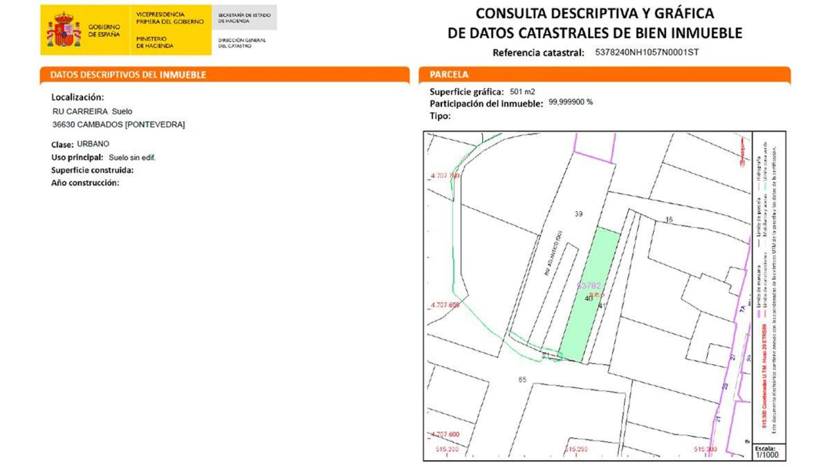 Terreno en venta en Cambados, Pontevedra photo 3