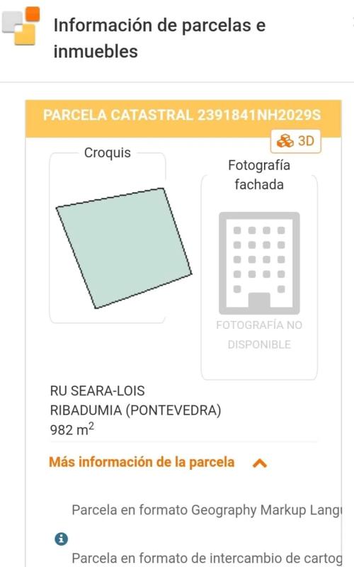 Terreno en venta en Ribadumia, Pontevedra photo 1