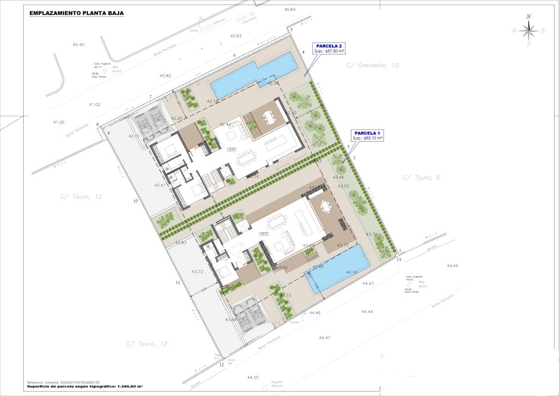 New construction Villa Orendella y Tauro in Alfaz del Pi plan 7
